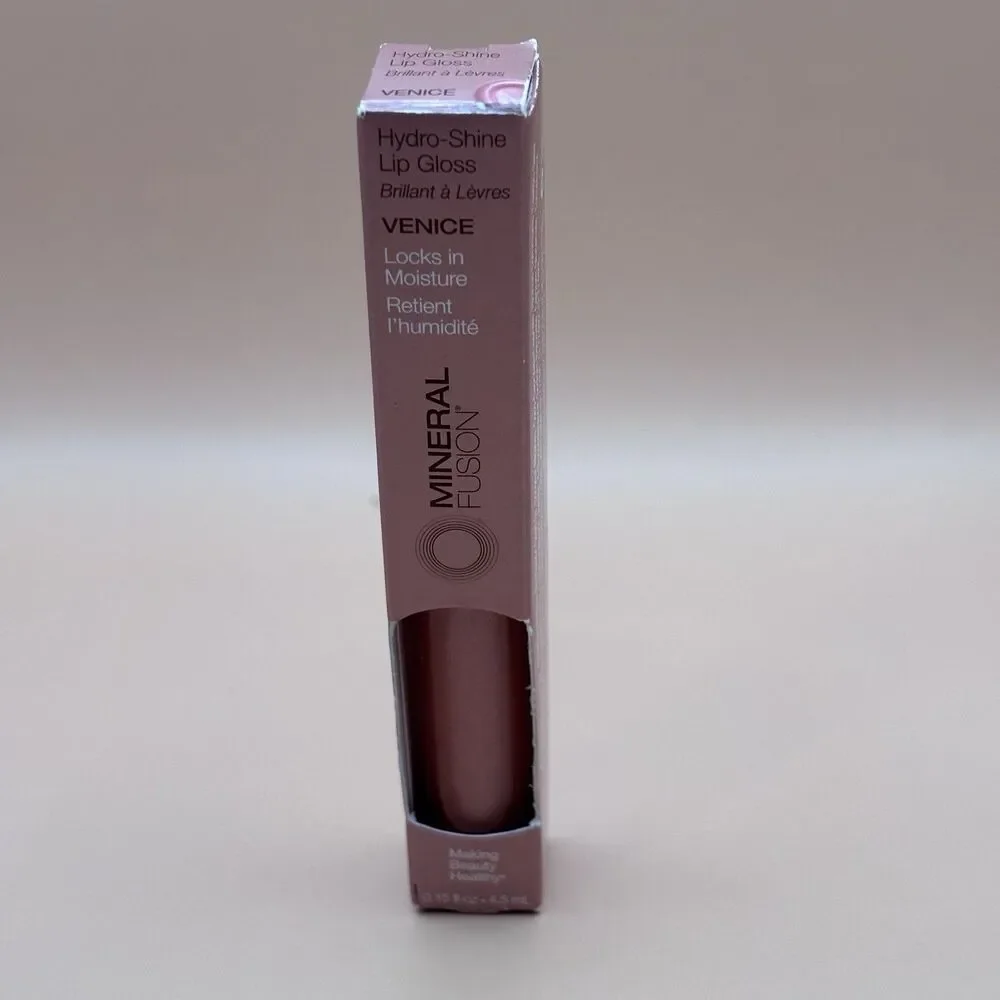 Mineral Fusion Hydro-Shine Lip Gloss Venice 0.15 Ounces
